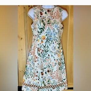 Calvin Klein Multicolor Floral Mini Dress